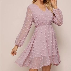 A-Line Chiffon Dress